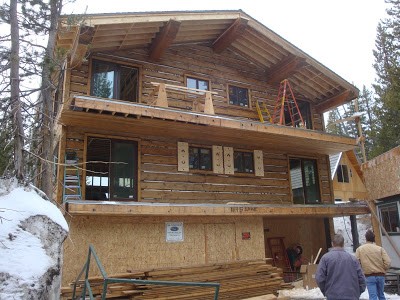 SIPs Log Sided Truckee, California Home by RAYCORE - Mt. Lincoln Construction