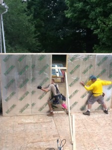 Structural Insulated Panel SIP Wall by RAYCORE RossMan Homes