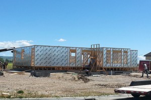 SIPs Panels Home Under Construction RAYCORE Jensen Construction